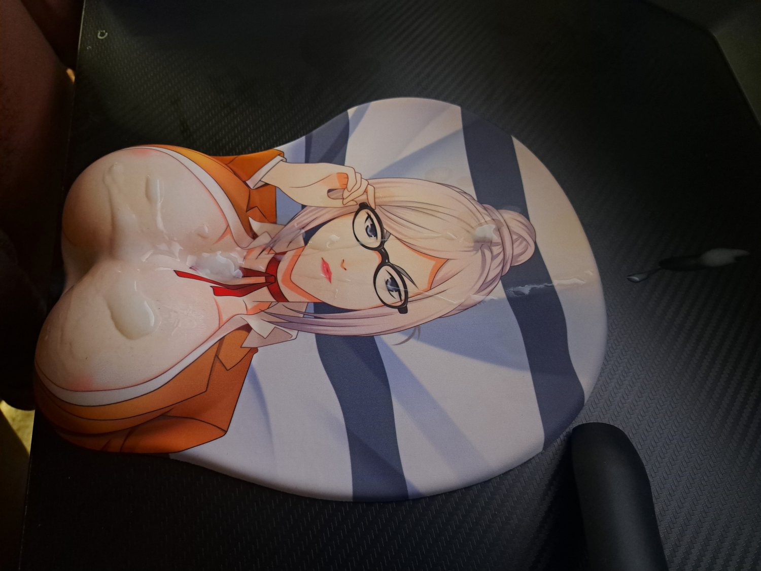 Meiko Shiraki Oppai Mousepad Bukkake 2 #aoZaIz8z